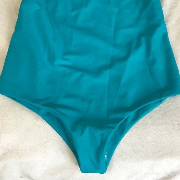 Mikoh Moorea Turquoise One Piece Swimsuit - Picture 3 of 7